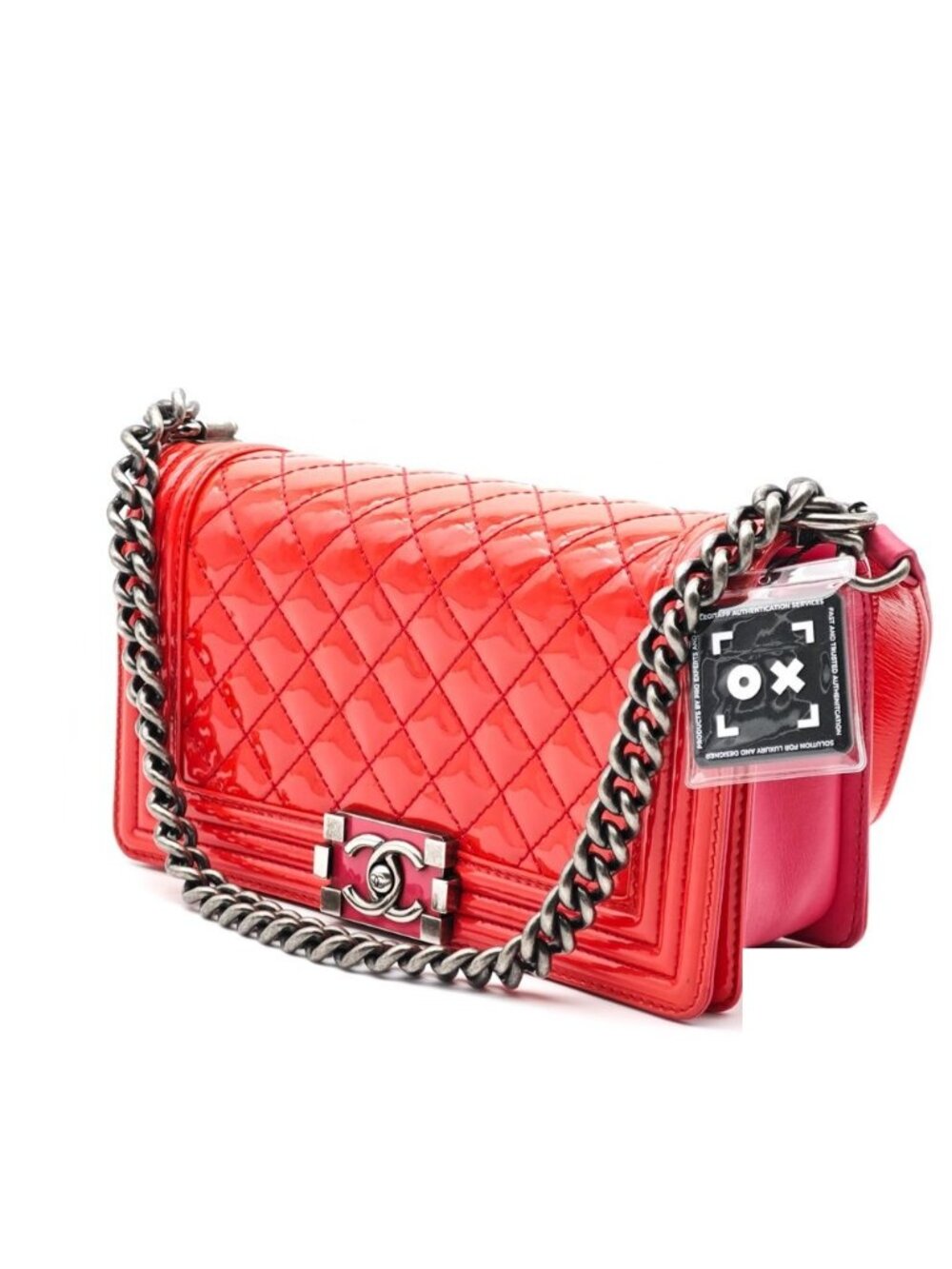 Chanel Shoulder Bag Patent Leather